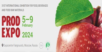 سی و یکمین دوره نمایشگاه بین‌المللی مواد غذایی،آشامیدنی و مواد اولیه غذایی مسکو - روسیه (PROD EXPO 2024)